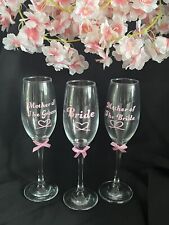 Personalised glass. weddings for sale  Shipping to Ireland