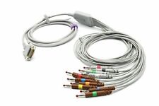 Usado, Schiller AT1, AT2 15 pinos 10 cabos cabo ECG banana 4.0 - frete no mesmo dia comprar usado  Enviando para Brazil