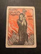 Tessera partito socialista usato  Zelo Buon Persico