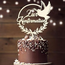 Tortendeko konfirmation cake gebraucht kaufen  Kaisersesch