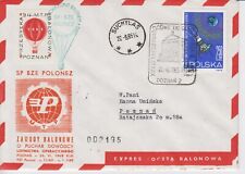Poczta balonowa Polska 1965 SP-BZB POLONEZ Suchlaz Poczta Lotnicza Stempel okolicznościowy na sprzedaż  Wysyłka do Poland