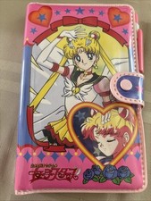 Usado, Sailor Moon Sailor Stars Notebook Datebook Planner Anime Super-herói Japonês HTF comprar usado  Enviando para Brazil