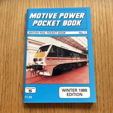 motive power pocket book for sale  WORCESTER