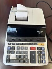 Calculadora de impressão Sharp EL-2630P III máquina de adição de 12 dígitos troca fiscal comprar usado  Enviando para Brazil