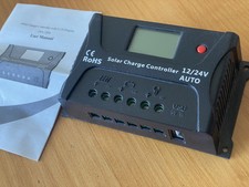 Usado, Controlador de carga solar HQST 20Amp 12V/24V PWM comprar usado  Enviando para Brazil