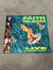 Faith No More vinyl LP record LIVE AT THE BRIXTON ACADEMY — first UK pressing, usado comprar usado  Enviando para Brazil
