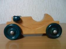Holzspielzeug auto rennauto gebraucht kaufen  Steinach