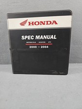 OEM HONDA DEALER SERVICE SPEC MANUAL 2000-2004 MOTOCICLETA, SCOOTER, ATV comprar usado  Enviando para Brazil