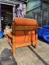 Pair retro orange for sale  BIRMINGHAM