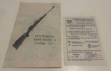 Interarms mini mark for sale  Albany