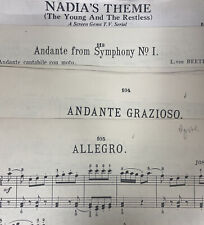 Miscellaneous sheet music. for sale  Redondo Beach