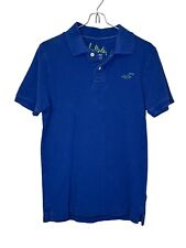 Blusa polo masculina Hollister original 2 botões logotipo abotoado algodão preppy pequena comprar usado  Enviando para Brazil