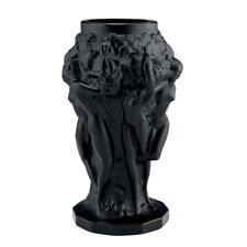 Jarrón de vidrio negro raro Art Deco glamoroso 1930' H.Hoffmann segunda mano  Embacar hacia Mexico
