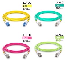 Cabo remendo de fibra óptica OS2,OM3,OM4, OM5 LC para LC, LC multimodo SMF cabo duplex comprar usado  Enviando para Brazil
