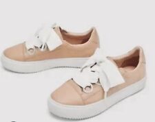 Zara Blush Rosa Weiss Sneakers Chunky Wedge Trainers Nagelneu 37 EU Versand Free comprar usado  Enviando para Brazil