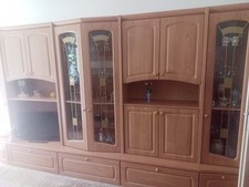 Wohnzimmer schrankwand gebrauc gebraucht kaufen  Marienberg, Pobershau