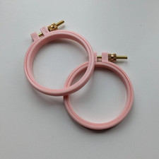 Pink embroidery hoops for sale  NEWCASTLE UPON TYNE