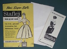 Vintage sewing interlining for sale  BARMOUTH