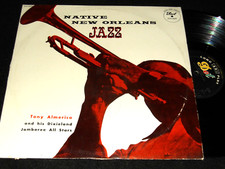 Unusual 50s Trad Jazz LP Made in Japan TONY ALMERICO Dot NATIVE NEW ORLEANS Jazz comprar usado  Enviando para Brazil