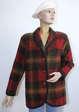 Vintage 80s plaid d'occasion  France
