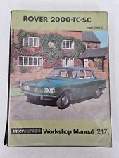 Rover 2000 intereurope for sale  SOUTHAMPTON