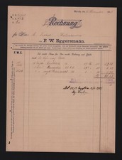 Bünde rechnung 1891 gebraucht kaufen  Leipzig