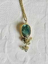 Wunderschöne kette halbedelst gebraucht kaufen  Berlin