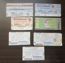 Biglietti milan campionato usato  Peschiera Borromeo