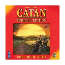 Mayfair Boardgame Settlers of Catan (Edição Portátil) Caixa Muito Bom+/Novo em folha comprar usado  Enviando para Brazil