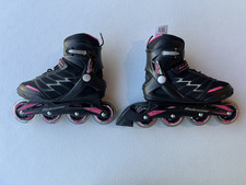 Skate Feminino Rollerblade BladeRunner Advantage Pro XT, Tamanho 8 - Rosa comprar usado Skate Feminino Rollerblade BladeRunner Advantage Pro XT, Tamanho 8 - Rosa comprar usado  Enviando para Brazil