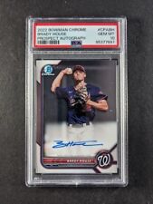 Usado, 2022 Topps Bowman Chrome BRADY HOUSE assinaturas automáticas Washington Nationals PSA 10 comprar usado  Enviando para Brazil