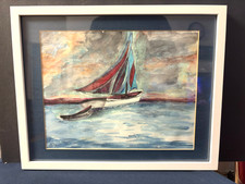 Original signed watercolor for sale  Novato