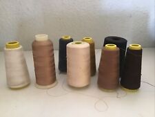 Usado, 8 cones de linha de poliéster para máquina de costura overlocking comprar usado  Enviando para Brazil