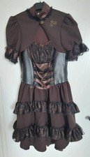 Steampunk kostüm kleid gebraucht kaufen  Pressath