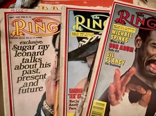 Ring magazines issues. for sale  BUDE