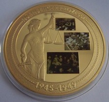 Medaille nürnberger prozess gebraucht kaufen  Berlin