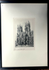 etching york minster for sale  SETTLE