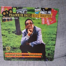 Frankie paul wanted for sale  WALTHAM ABBEY