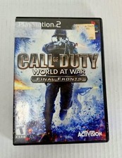 Usado, Call of Duty World at War Final Fronts Sony PlayStation 2 PS2 Completo Testado comprar usado  Enviando para Brazil
