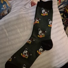 Staffie socks beige for sale  TONYPANDY