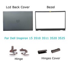 Para Dell Inspiron 15 3510 3511 3515 3520 3521 3525 LCD traseira/tampa moldura/dobradiça comprar usado  Enviando para Brazil
