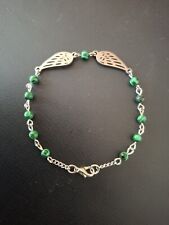 Braccialetto malachite ali usato  Bologna