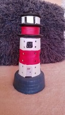 Teelicht leuchtturm rot gebraucht kaufen  Menden (Sauerland)