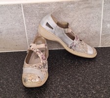 Rieker silver grey for sale  THORNTON-CLEVELEYS