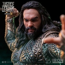 Estátua Iron Studios DC Aquaman Justice League escala de arte 1/10 comprar usado  Brasil 