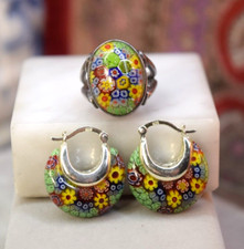 millefiori ring for sale  Portland