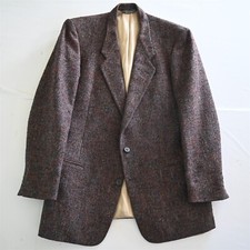 Jaqueta casaco esporte blazer vintage Pierre Cardin 40L tweed pesado grosso feita nos EUA comprar usado  Enviando para Brazil