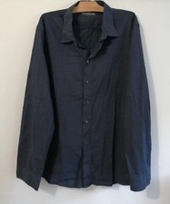 Chemise bleue pois d'occasion  Bourg-de-Thizy