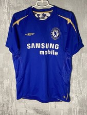 Camisa Umbro 2005 2006 Chelsea 100th Centenary Home Soccer Jersey Tamanho M comprar usado Camisa Umbro 2005 2006 Chelsea 100th Centenary Home Soccer Jersey Tamanho M comprar usado  Enviando para Brazil