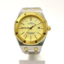 Relógio impermeável TECHNOS T9539 prata ouro 5 ATM comprar usado Relógio impermeável TECHNOS T9539 prata ouro 5 ATM comprar usado  Enviando para Brazil